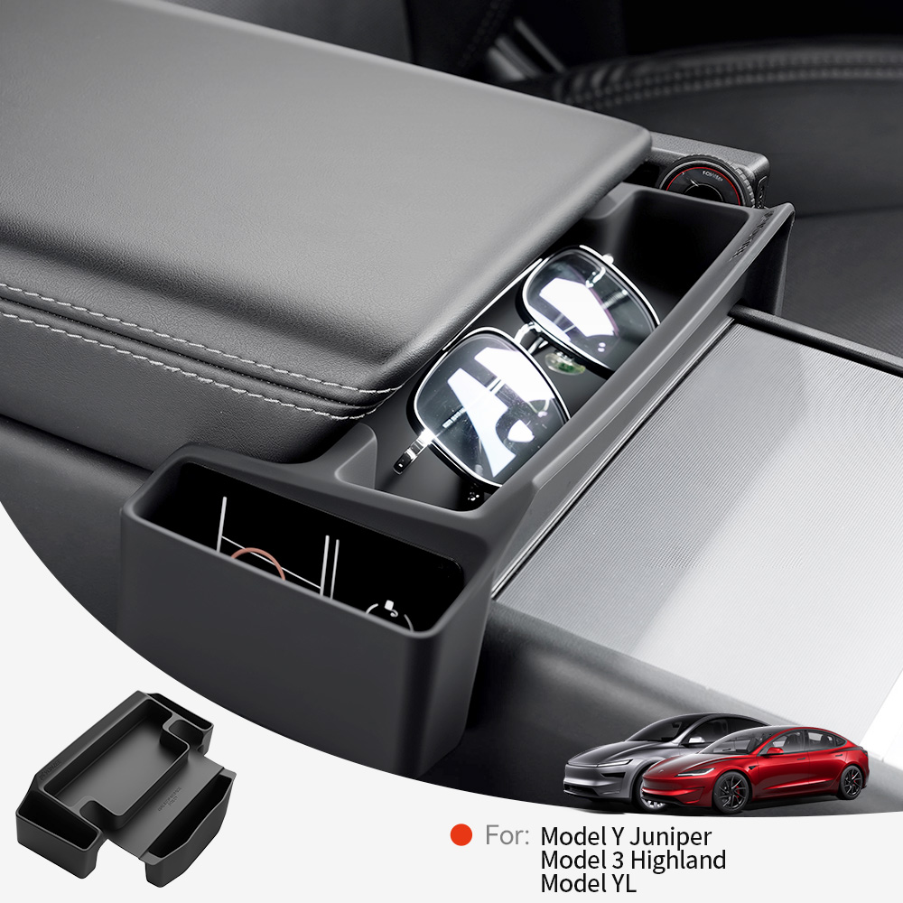 Car Accessories Essentials - Caixa de Armazenamento para Apoio de