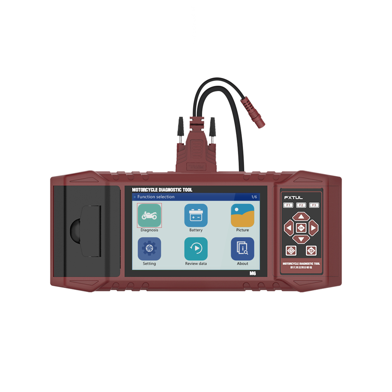 Obd2 Scanner - NOVO FXTUL M6 12V Scanner de