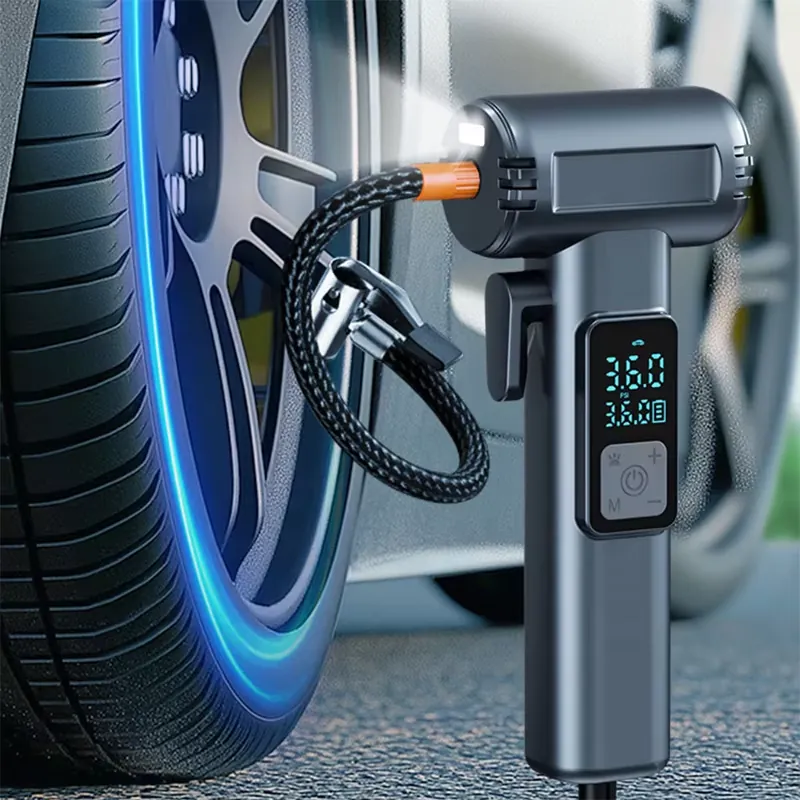 Tire Pressure Monitor - Compressor de Ar Portátil Personalizável com