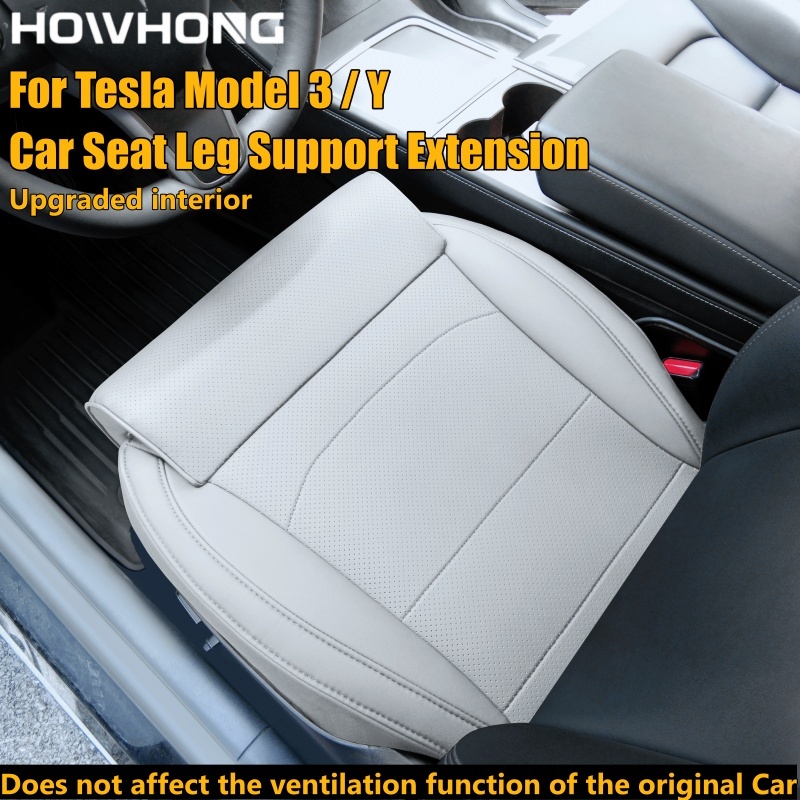 Car Seat Cushion Memory Foam - Extensão de suporte de perna de