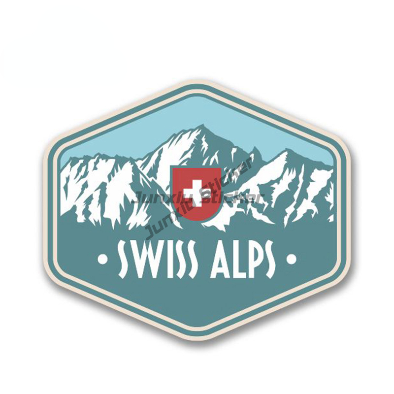 Car Accessories Zurich - Adesivo da Bandeira da Suíça -