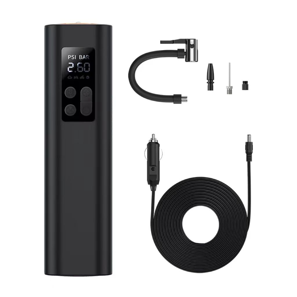 Tire Pressure Monitor - Mini Compressor de Ar Digital Portátil
