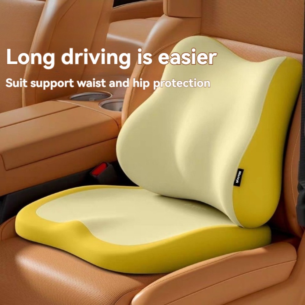 Car Seat Cushion Memory Foam - Conjunto de 2 almofadas de espuma