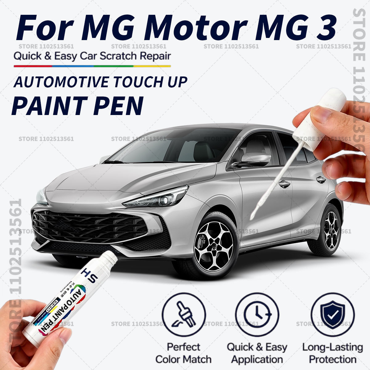 Car Scratch Remover Pen - Caneta de Retoque de Pintura para