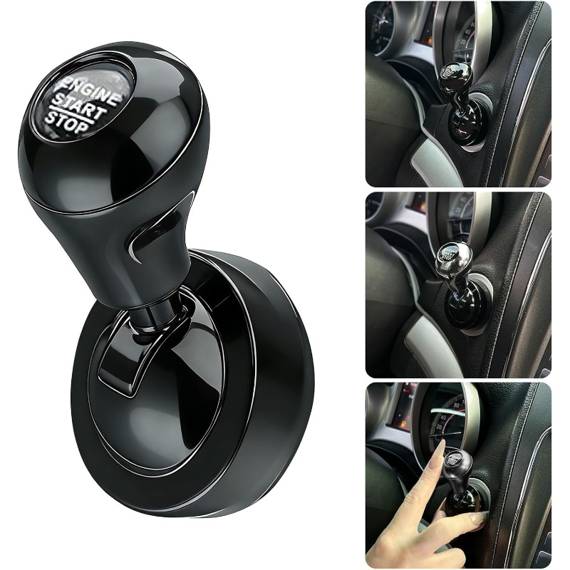 Car Accessories Essentials - Botão de Partida Automotivo Retrô com