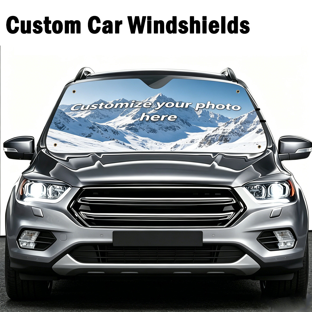 Car Accessories Outside - Protetor Solar Personalizado para Carro com