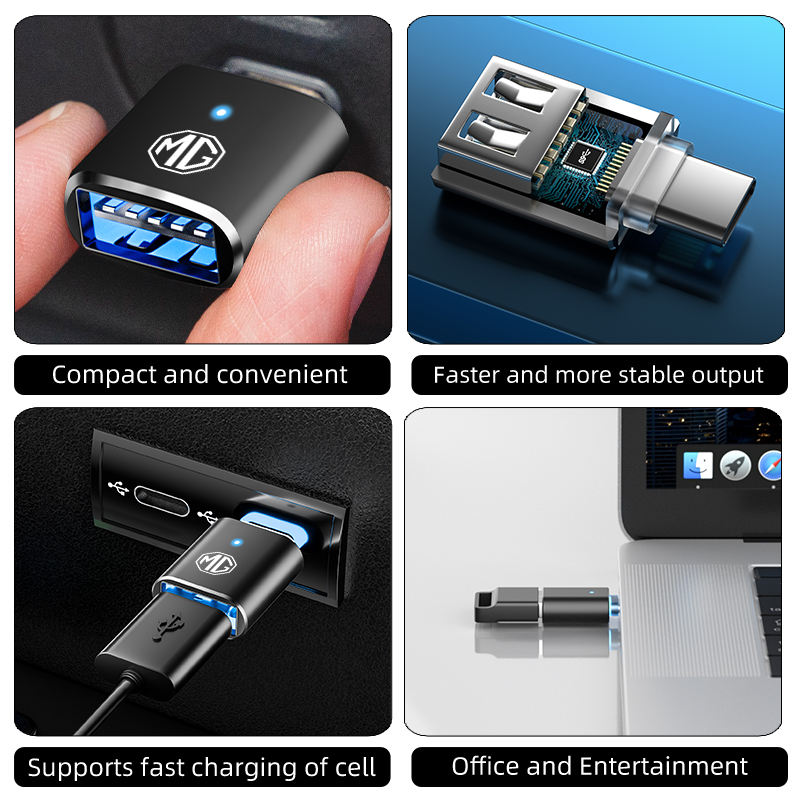 Carro led tipo c para usb 3.0  - Car Accessories Essentials avaliação e preço
