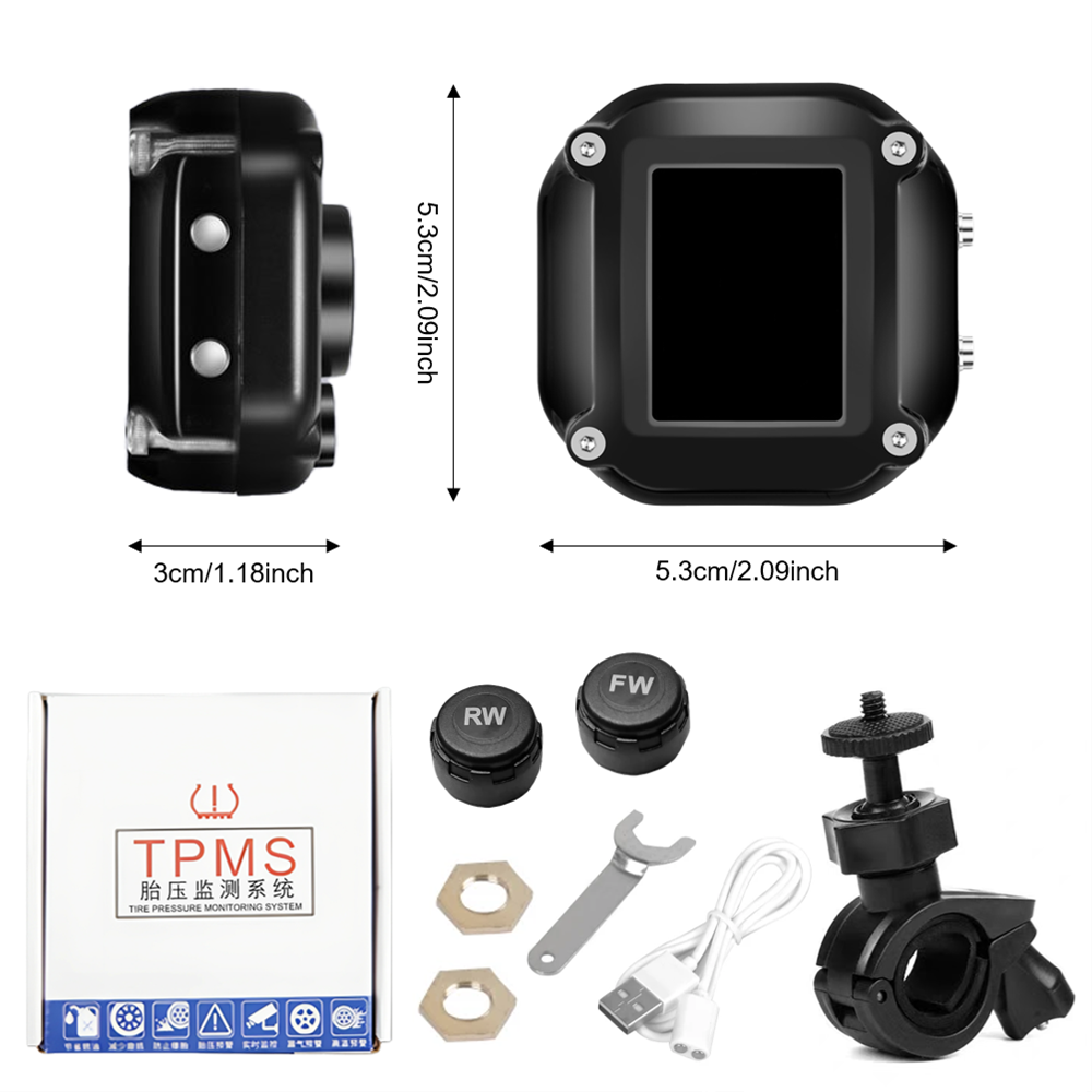 Sistema de Monitoramento de Pr - Tire Pressure Monitor avaliação e preço