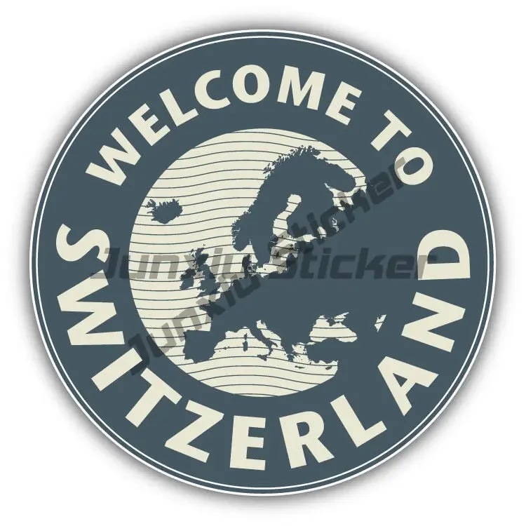 Adesivo Circular Suíço - Selo, - Car Accessories Zurich avaliação e preço