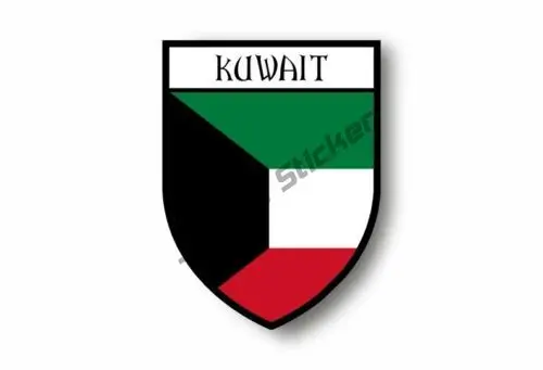 Kuwait mapa com bandeira adesi - Car Accessories Kuwait avaliação e preço