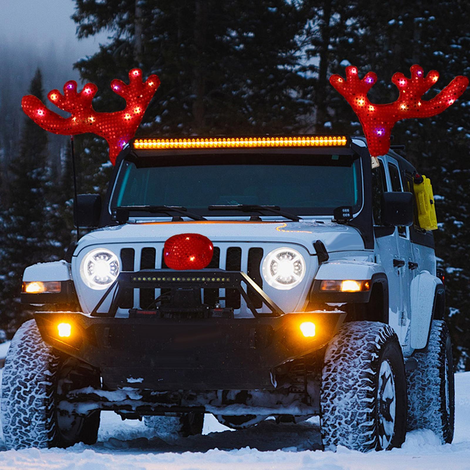 Carro decorações de natal boni - Car Accessories For Winter avaliação e preço