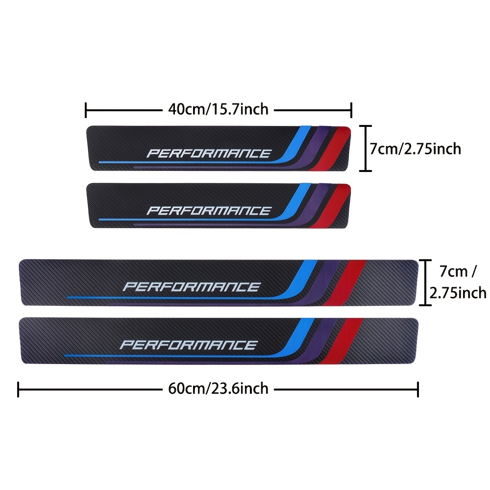 Carbon Fiber Sill Plate Adesiv - Car Accessories Outside avaliação e preço