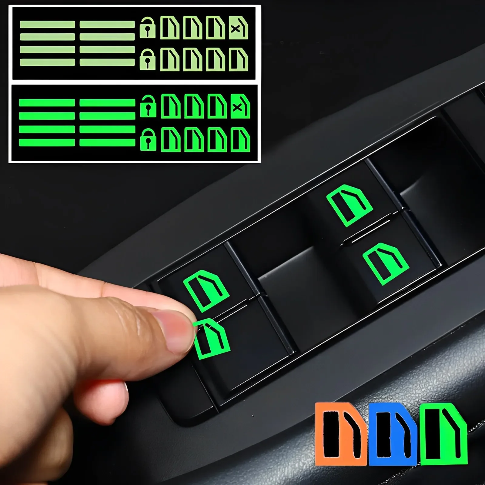 18 Adesivos Luminosos para Bot - Car Accessories Outside avaliação e preço