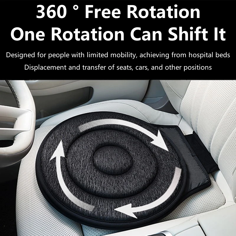 Almofada de assento giratória  - Car Seat Cushion Memory Foam avaliação e preço
