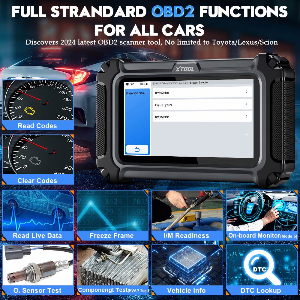 Novo Scanner Automotivo OBD2 B - Obd2 Scanner avaliação e preço