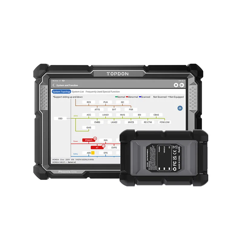 Topdon phoenix elite carro ecu - Obd2 Scanner avaliação e preço