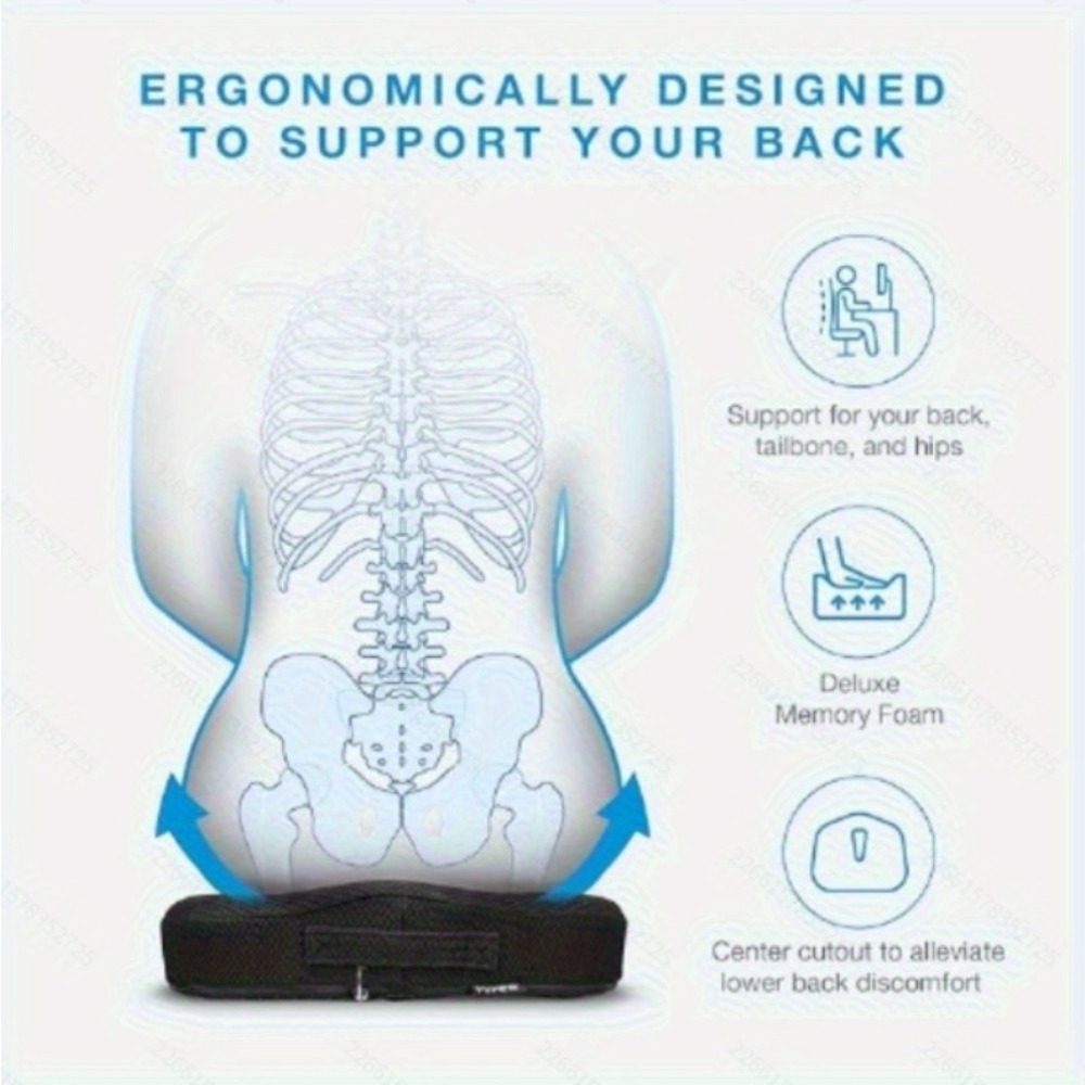 Conjunto de 2 almofadas de esp - Car Seat Cushion Memory Foam avaliação e preço