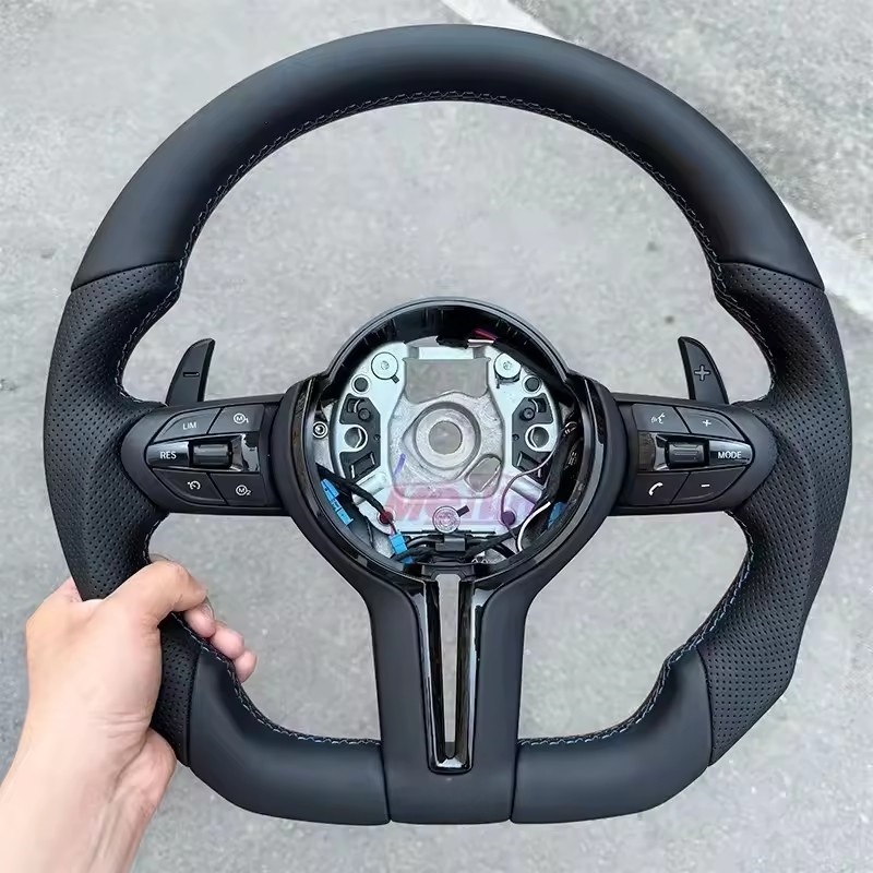 Volante de couro para BMW F10  - Car Accessories Essentials avaliação e preço