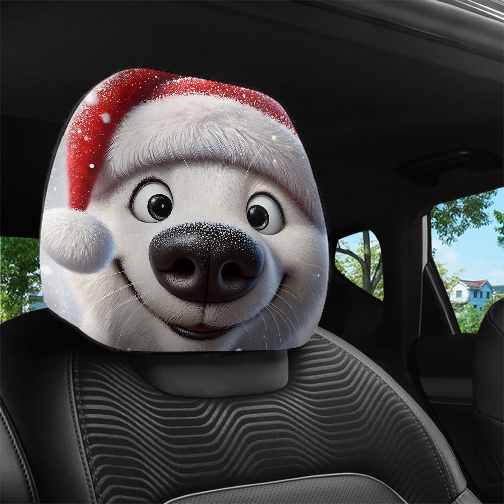 2 peças de chapéus de Natal, c - Car Accessories For Winter avaliação e preço