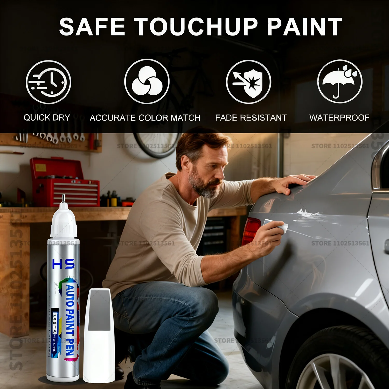 Caneta de reparo de pintura de - Car Scratch Remover Pen avaliação e preço