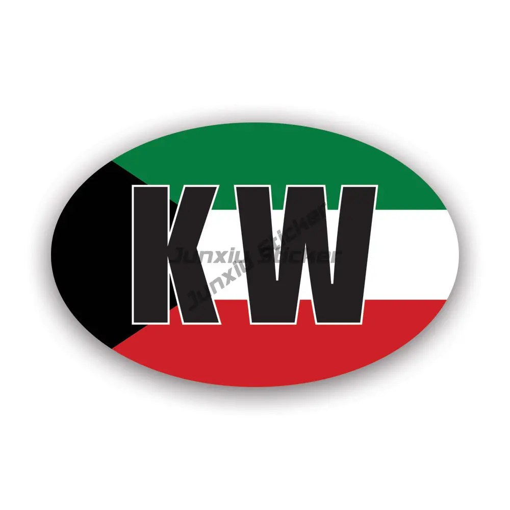 Kw kuwait bandeira emblema cri - Car Accessories Kuwait avaliação e preço