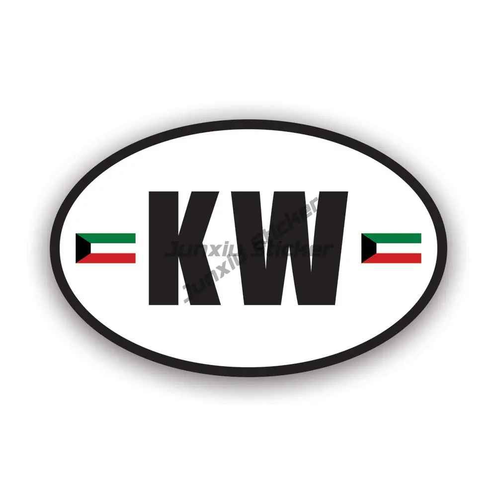 Kw kuwait bandeira emblema cri - Car Accessories Kuwait avaliação e preço