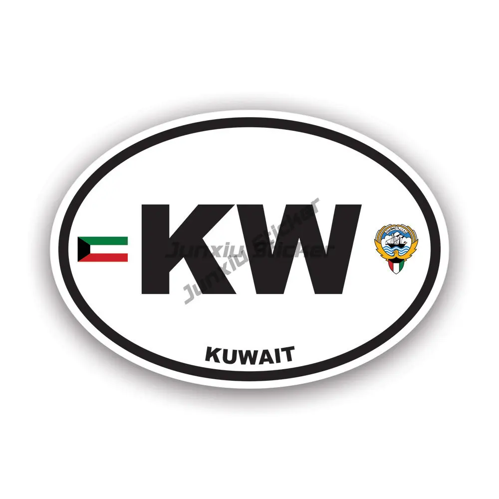 Kw kuwait bandeira emblema cri - Car Accessories Kuwait avaliação e preço