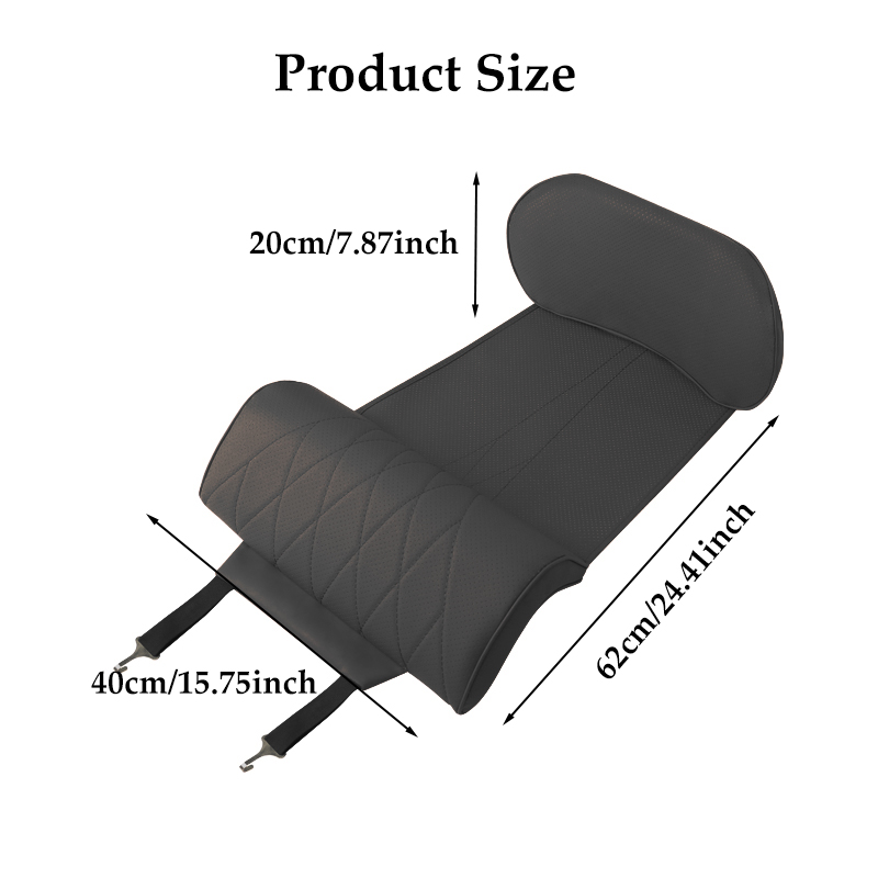 Capa de Assento Extensora de C - Car Seat Cushion Memory Foam avaliação e preço
