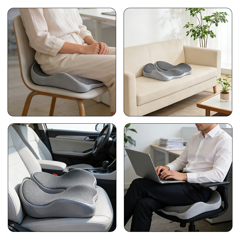 Almofada de assento de carro d - Car Seat Cushion Memory Foam avaliação e preço