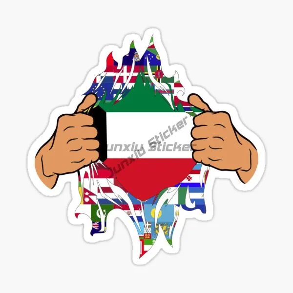 Kwt kuwait bandeira mapa emble - Car Accessories Kuwait avaliação e preço
