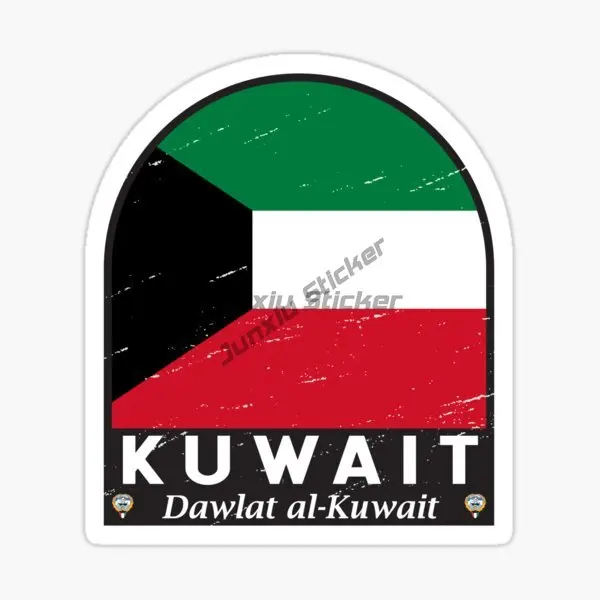 Kwt kuwait bandeira mapa emble - Car Accessories Kuwait avaliação e preço