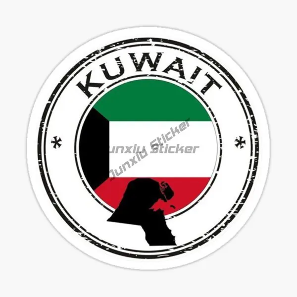 Kwt kuwait bandeira mapa emble - Car Accessories Kuwait avaliação e preço