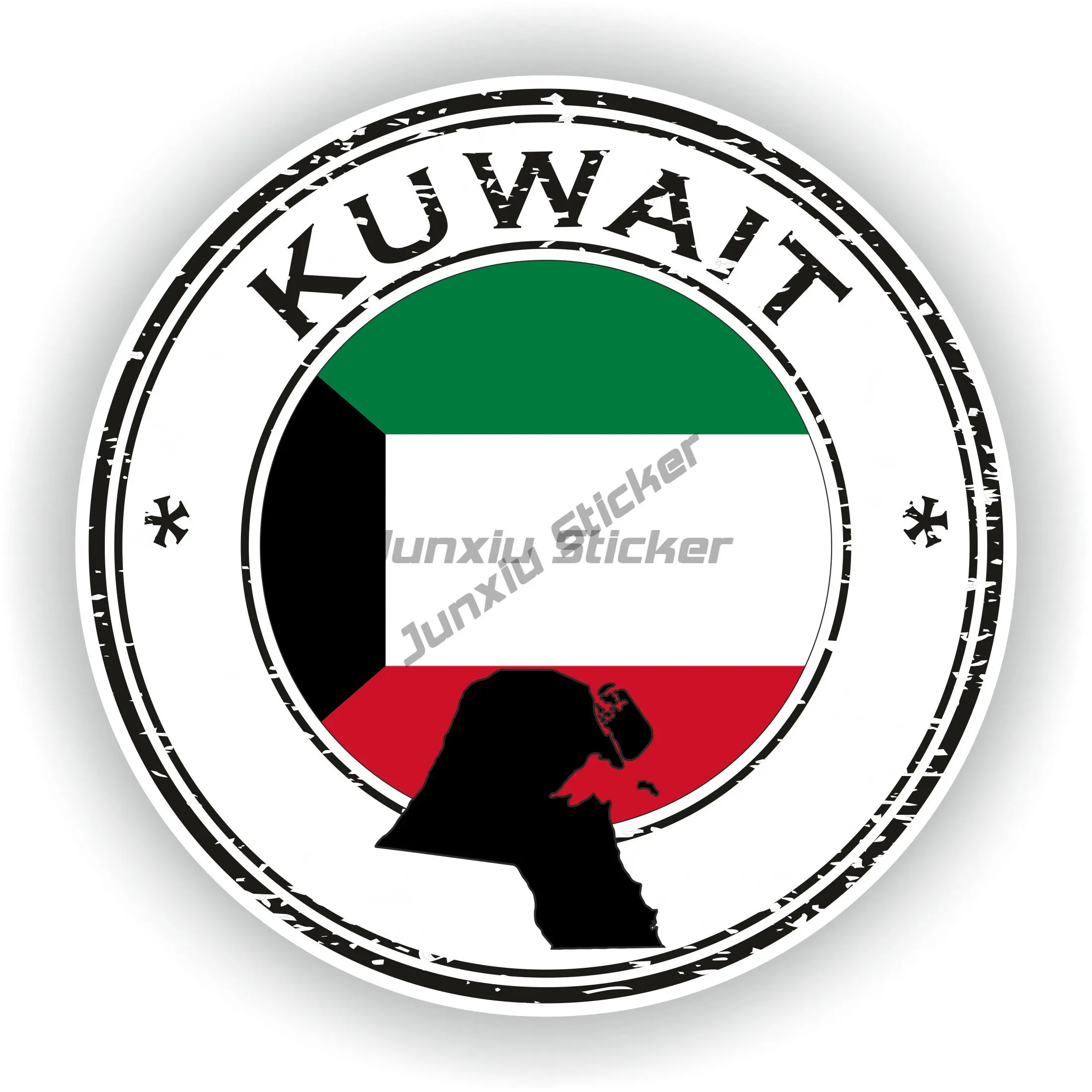 Kwt kuwait bandeira mapa emble - Car Accessories Kuwait avaliação e preço
