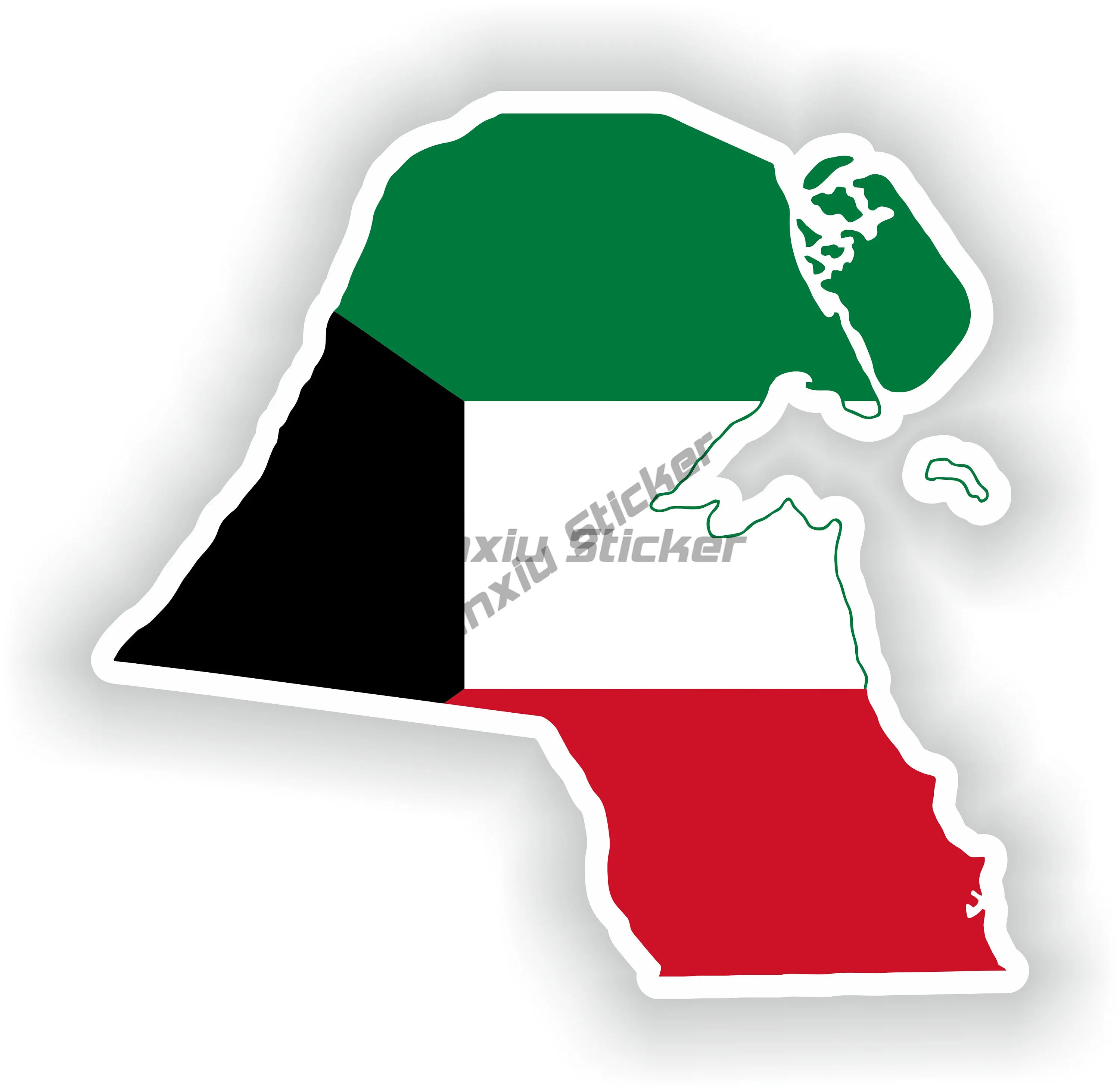 Kwt kuwait bandeira mapa emble - Car Accessories Kuwait avaliação e preço