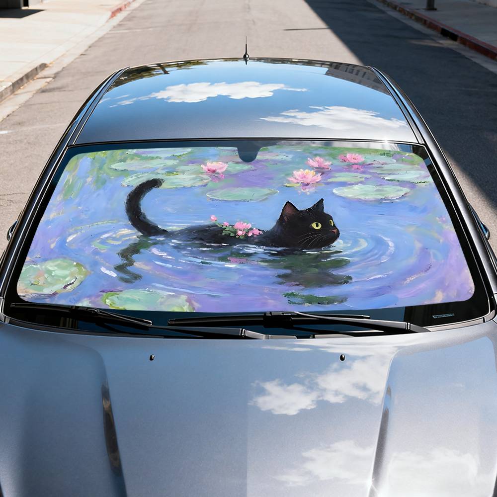 Gato dos desenhos animados em  - Car Accessories Outside avaliação e preço