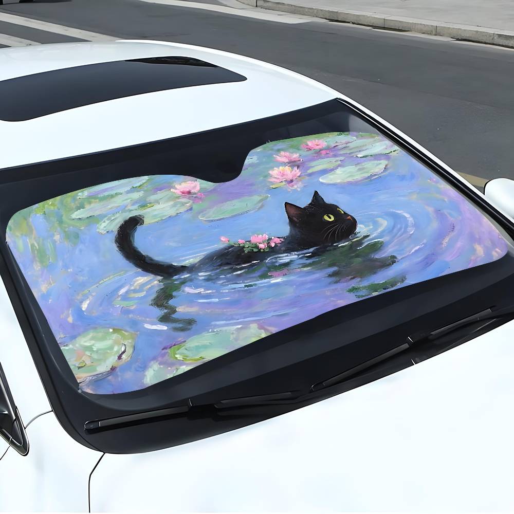 Gato dos desenhos animados em  - Car Accessories Outside avaliação e preço